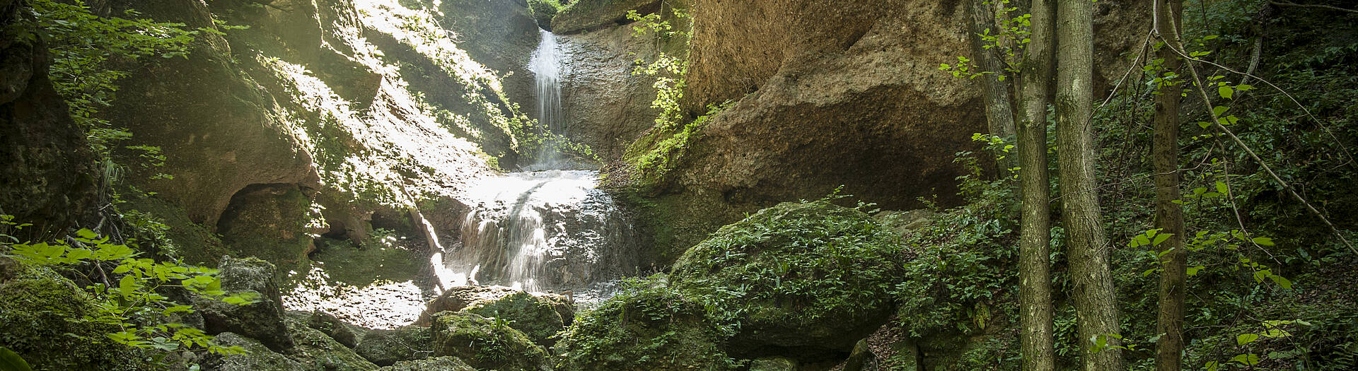 Wasserfall in Ebenthal bei Klagenfurt am Wörthersee