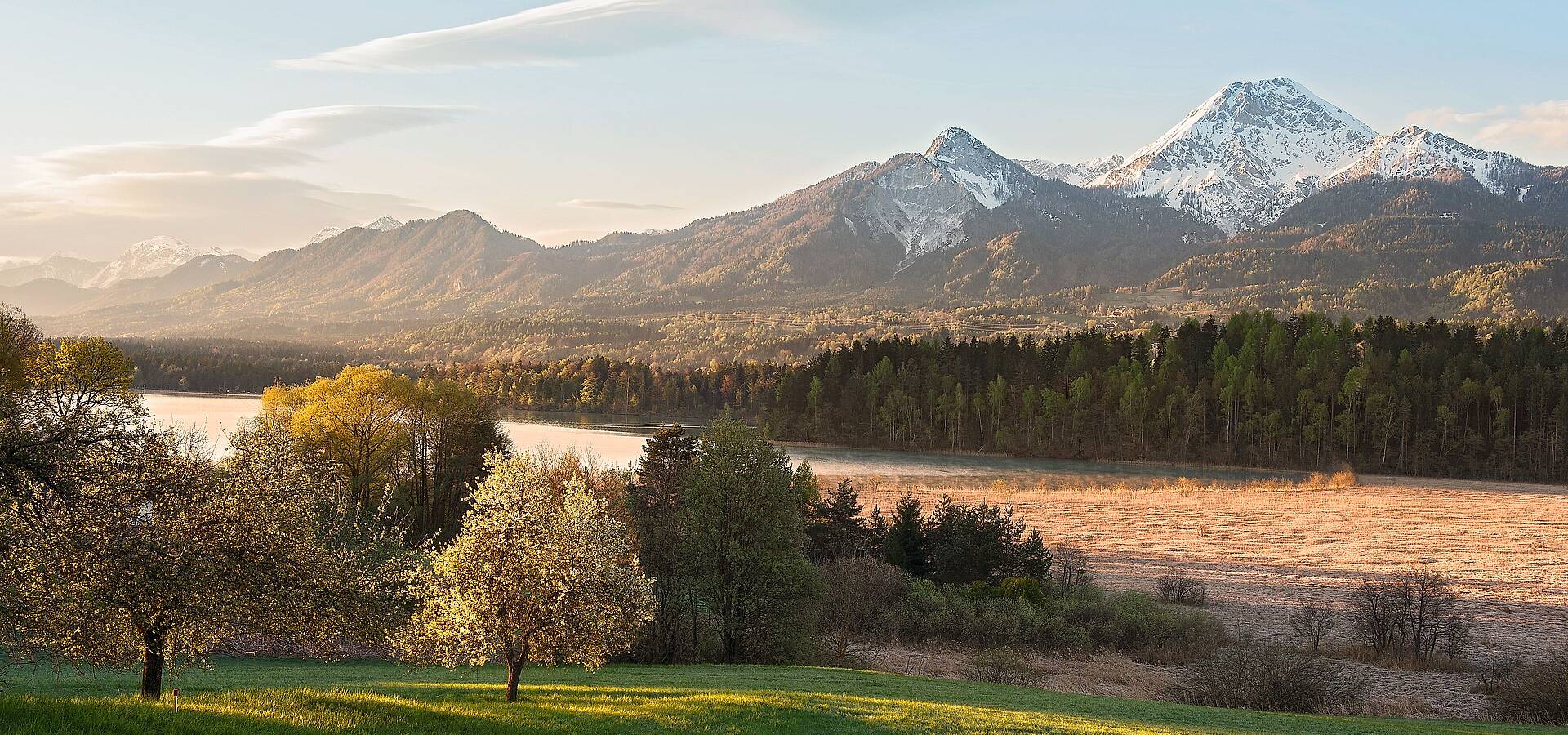 <p>Faaker See mit Mittagskogel</p>