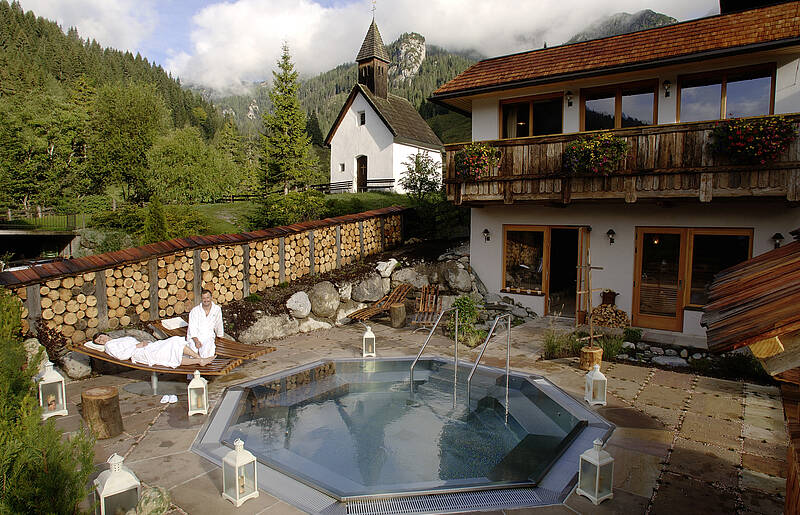 Almwellnessresort Tuffbad im Lesachtal in Kärnten