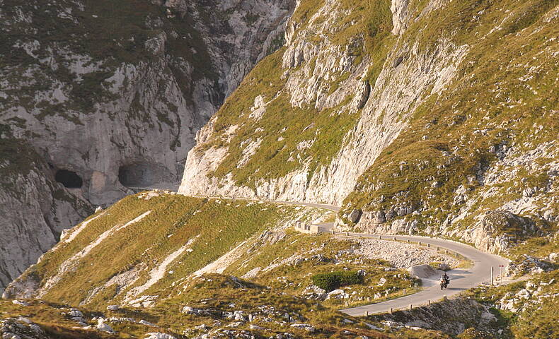 Motorradland Kärnten, Mangartstraße