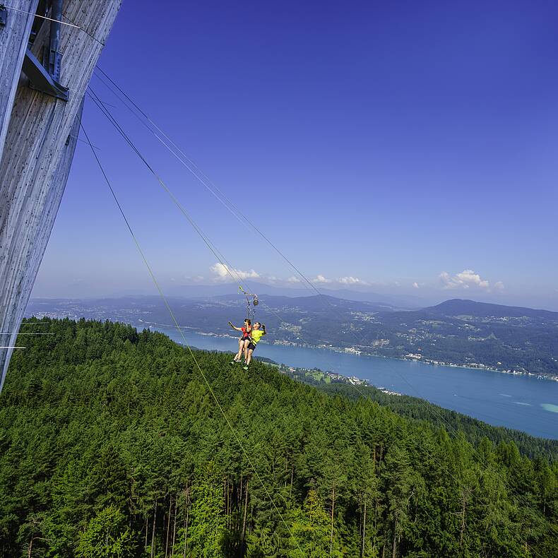 Pyramidenkogel in Keutschach Peter Pan