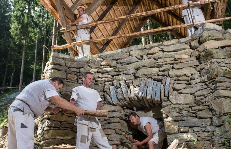 Burgen und Schlösser in Kärnten, Burgbau Friesach Kalkbrennofen