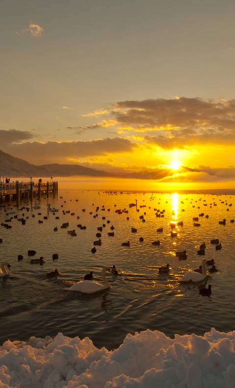 Sonnenuntergang Wörthersee Klagenfurt