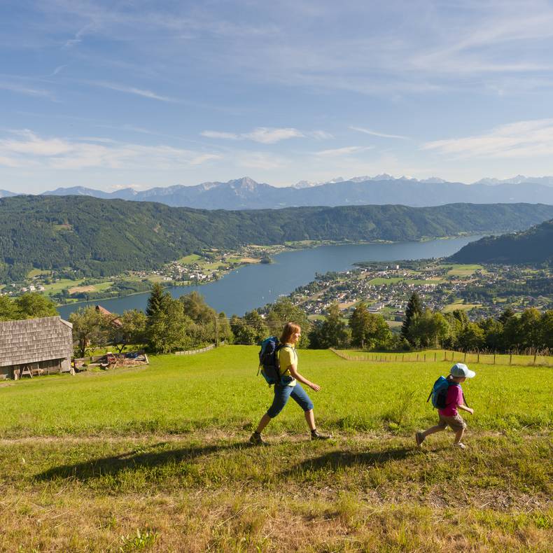 Wandern am Ossiacher See