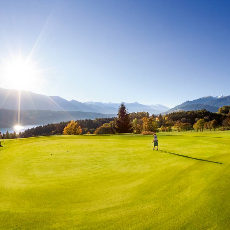 <p>Golf in Kärnten, Golfland, Golfland Kärnten, Golfclub Millstätter See</p>