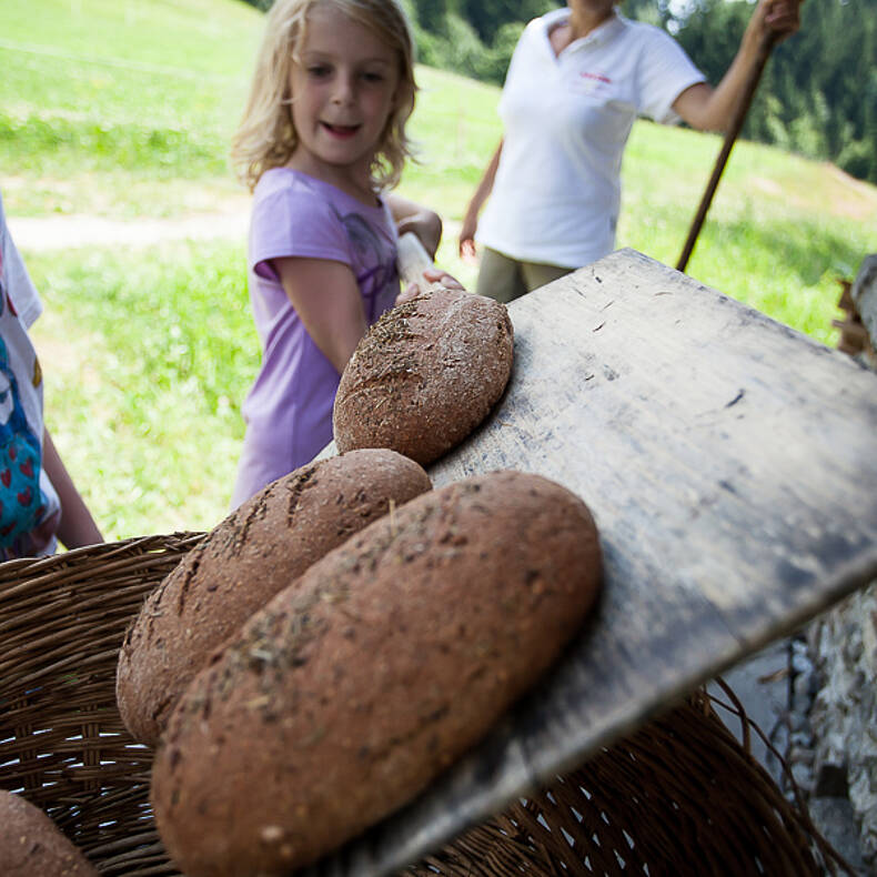 Brot backen im Lesachtal