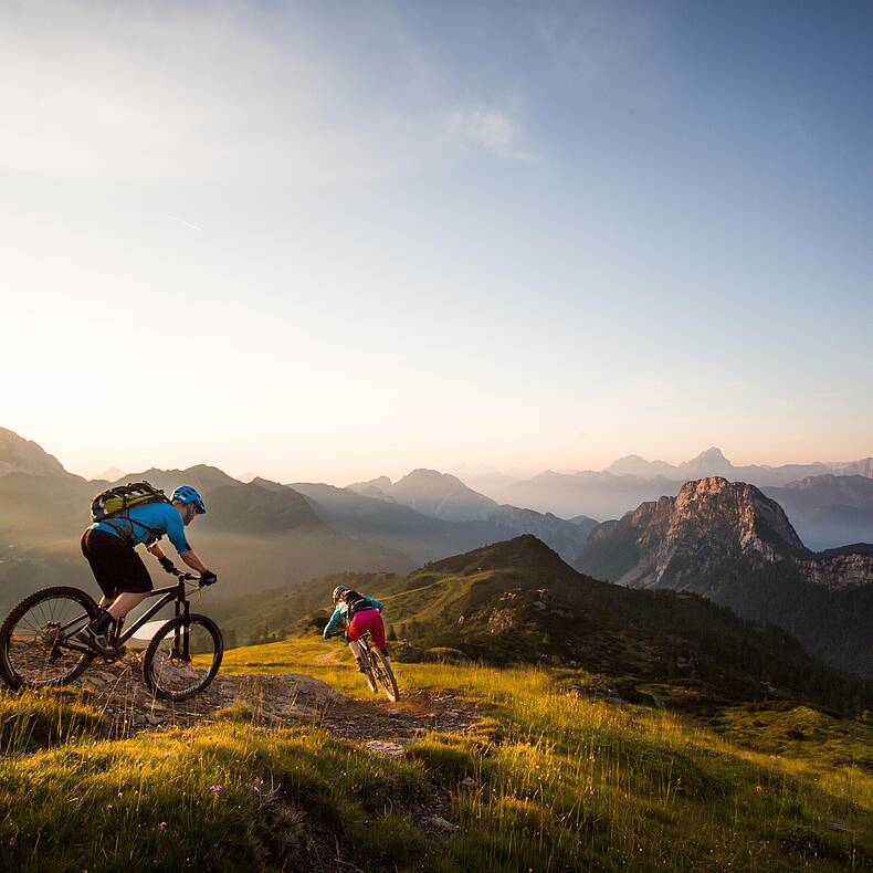 Mountainbiken am Nassfeld