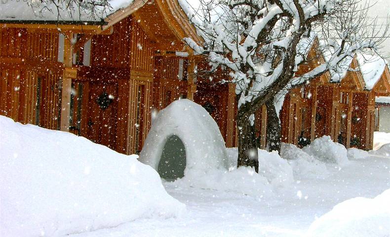 Wintercamping in Kärnten, Alpencamp Kötschach-Mauthen