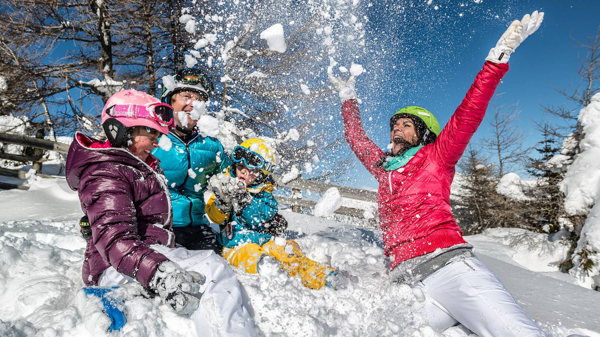 Katschberg Familienspass im Schnee