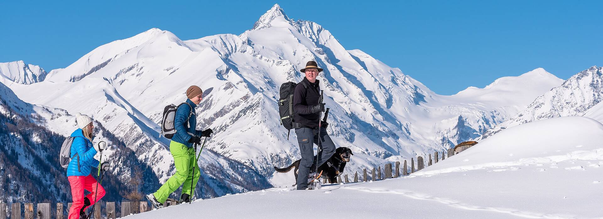 Heiligenblut, Nationalpark Hohe Tauern, Schneeschuhwandern