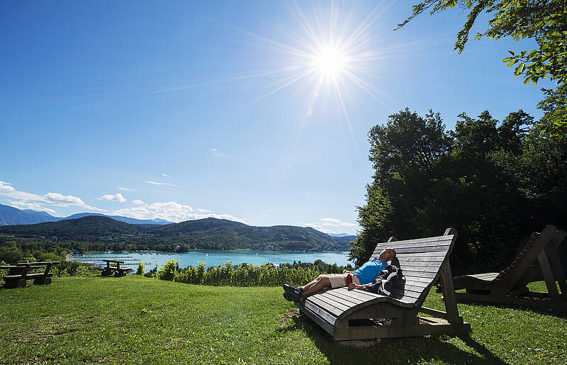 Seenwandern Wörthersee Sommer 2012