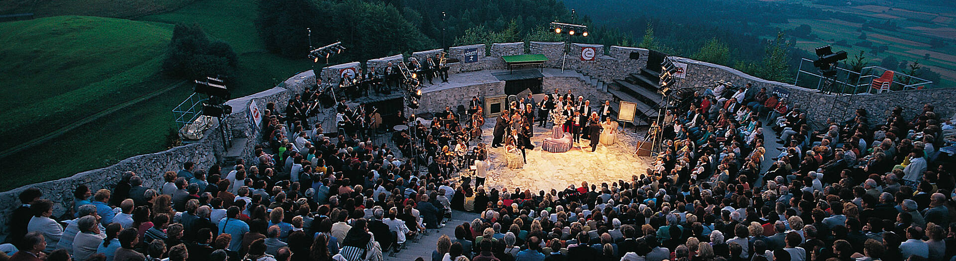 Burgruine Finkenstein in der Region Villach