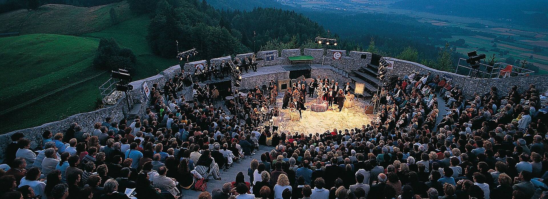 Burgruine Finkenstein in der Region Villach