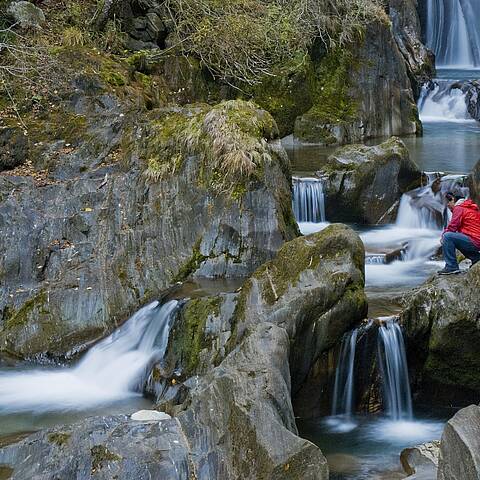 Obervellach mit der Groppensteinschlucht in der Nationalpark-Region Hohe Tauern