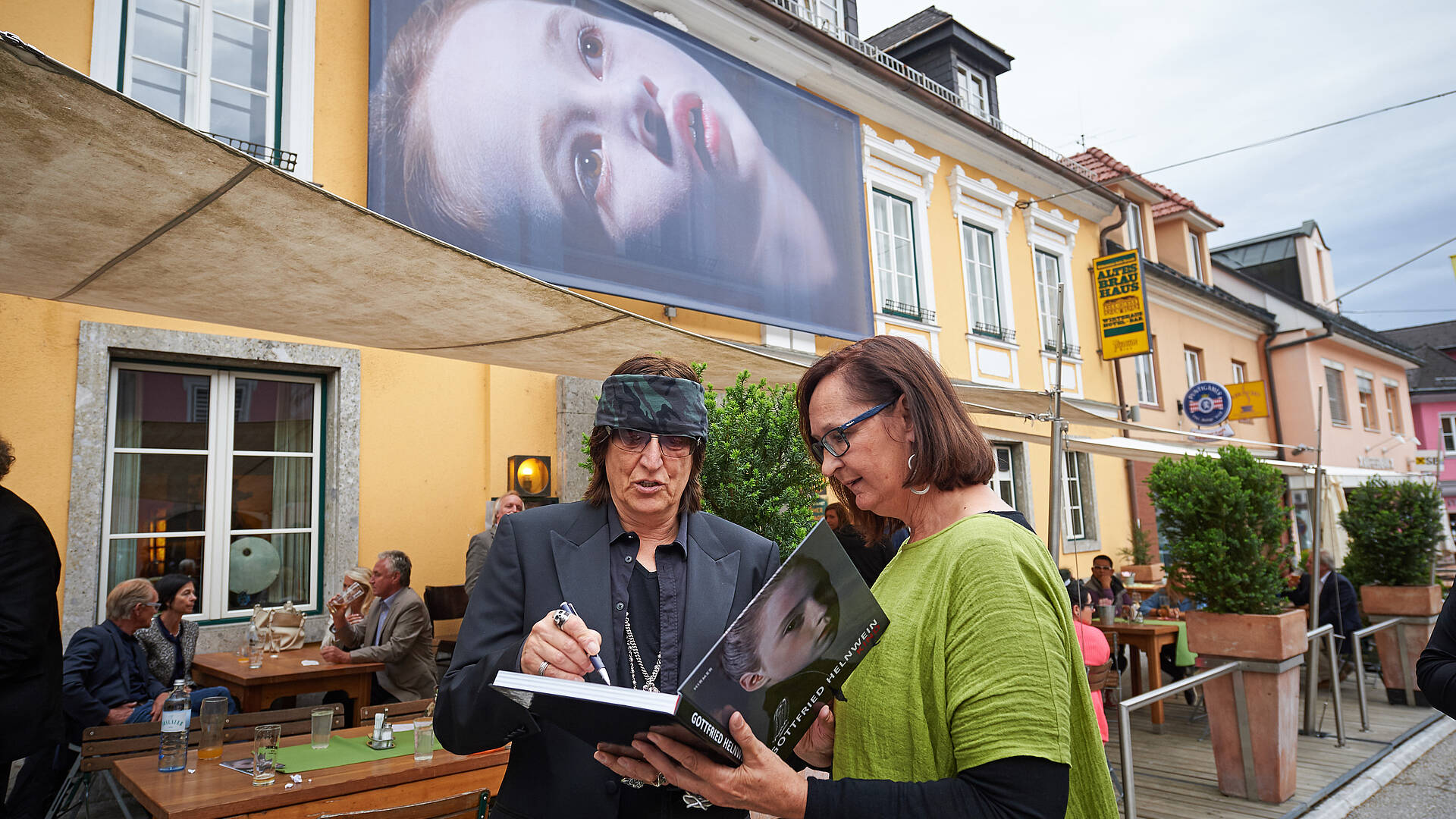 Gottfried Helnwein in Bleiburg
