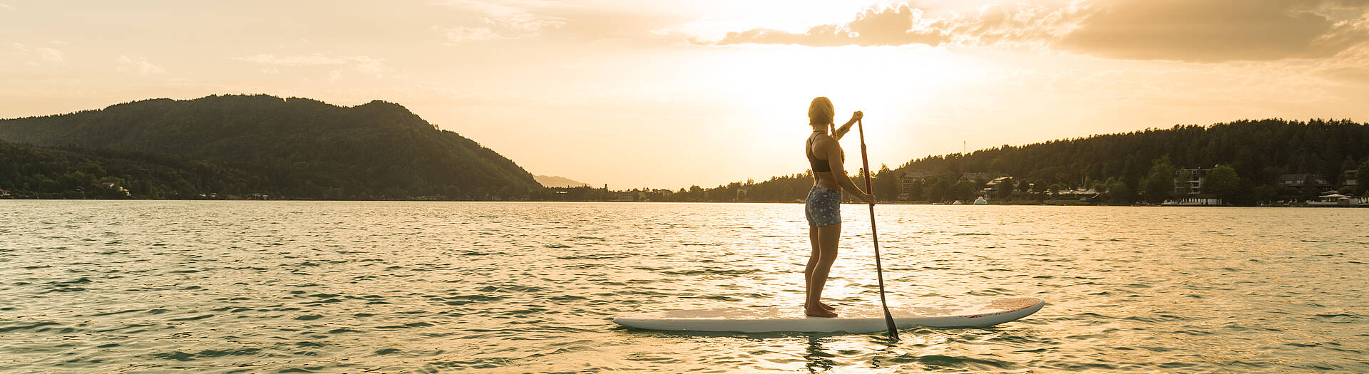 Klopeiner See Stand up Paddling