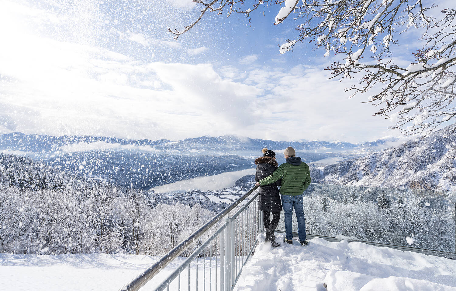Winter am Millstaettersee