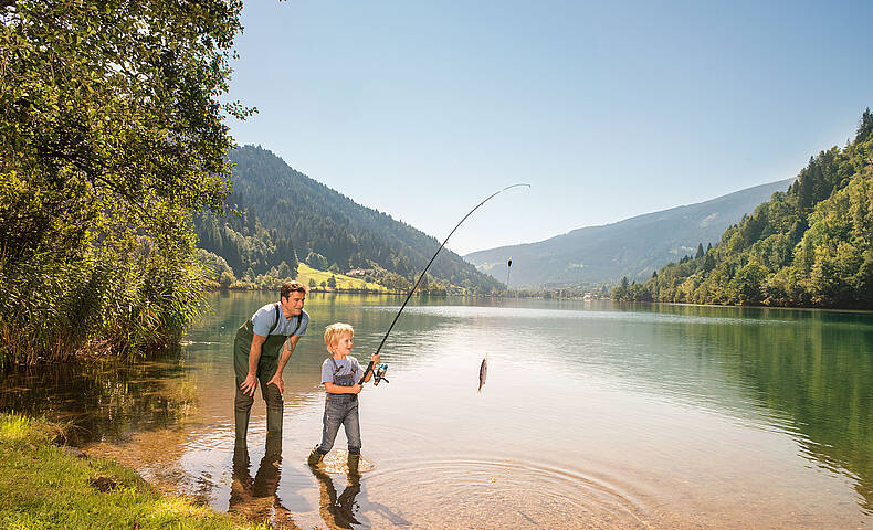 Geschmack der Kindheit, Angeln am Afritzer See