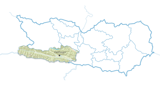 Region Nassfeld Hermagor Karte