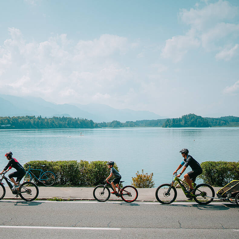 E Bike Faaker See Familie 