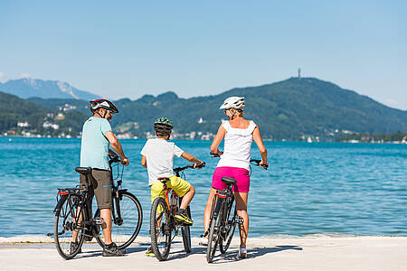 Klagenfurt, capitale del ciclismo sul lago W&ouml;rthersee