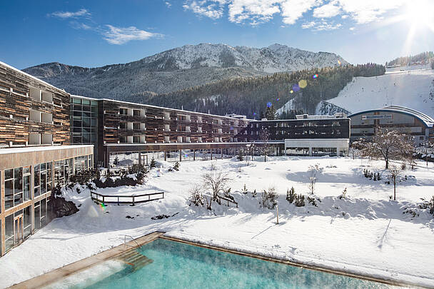 Falkensteiner Hotel Spa Carinzia Exterior Winter