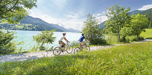 © Kärnten Werbung, Radfahren am Weissensee_Edward Gröger	