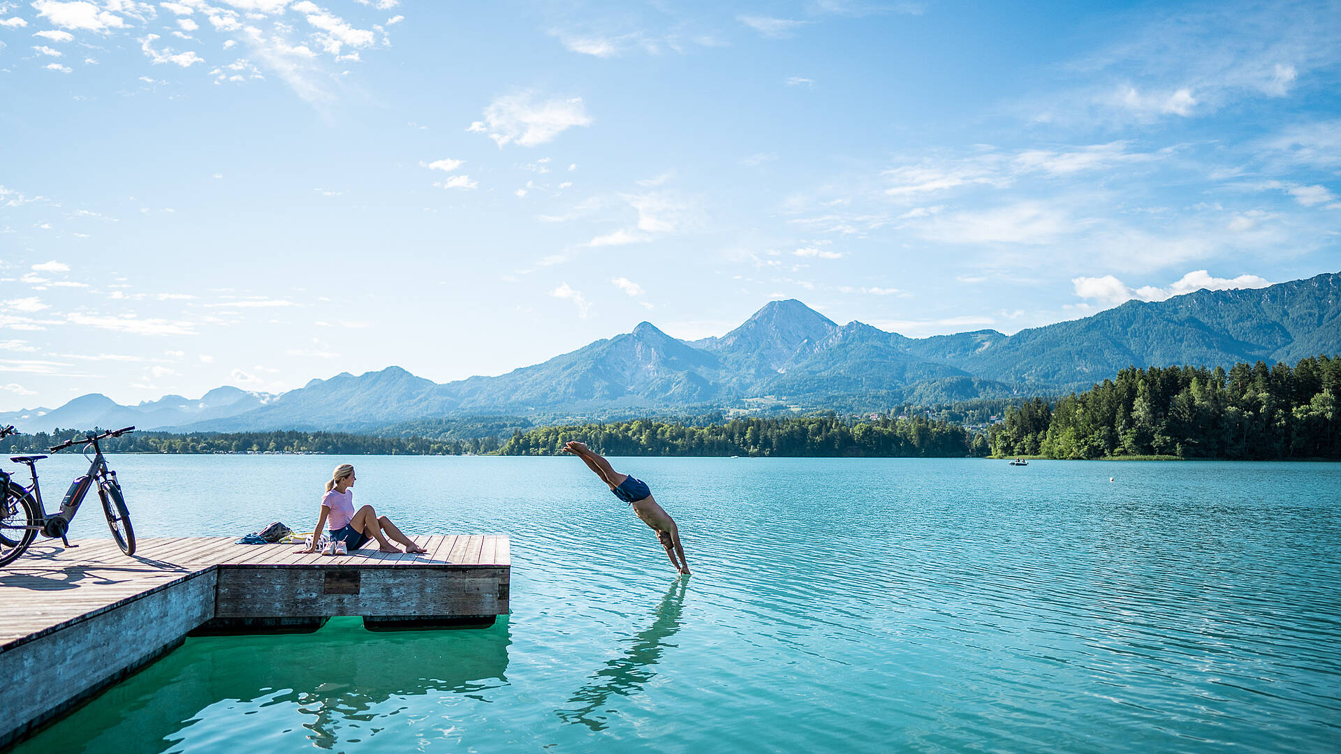 Seen-Schleife Faaker See 