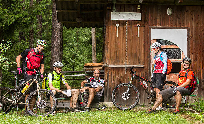 Bike-Pause am Klopeiner See in Südkärnten