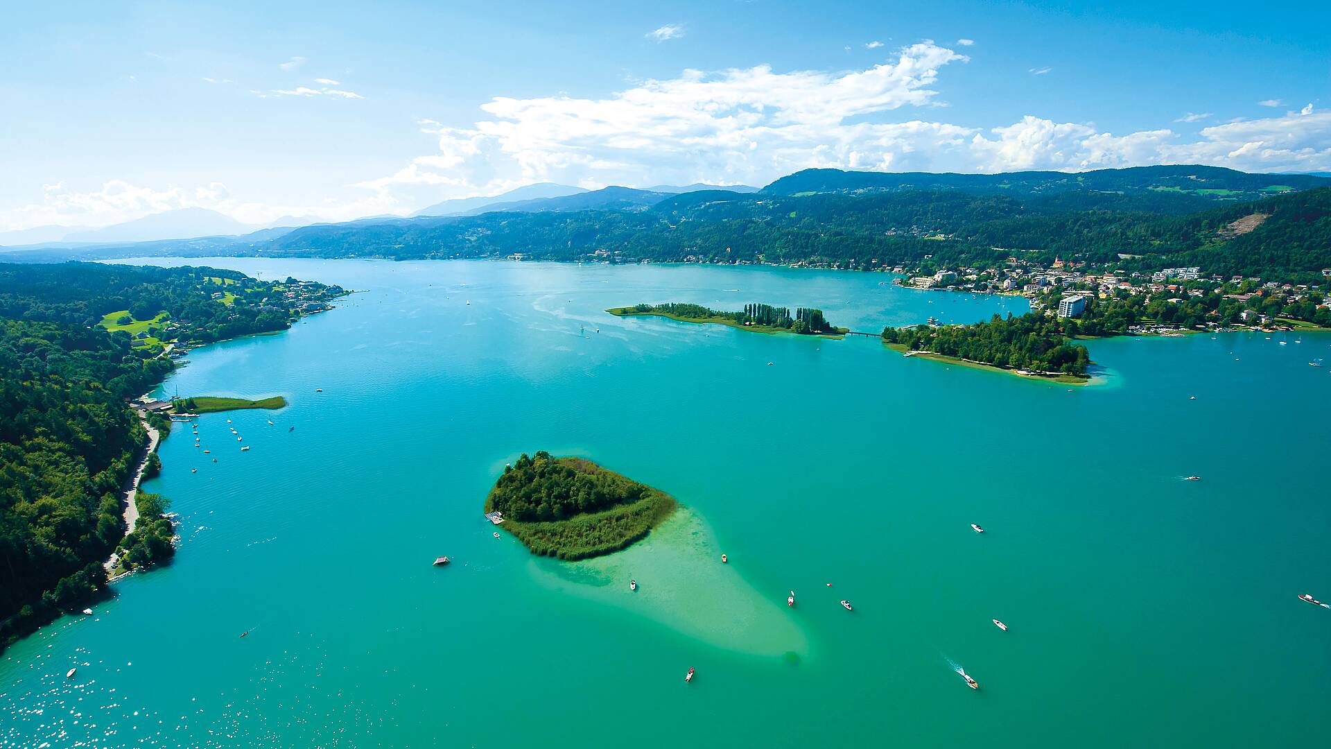 Kapuzinerinsel am Woerthersee