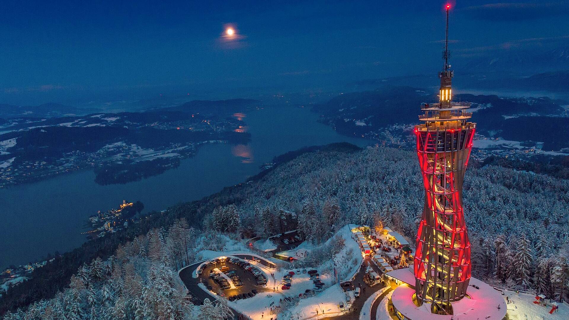 Winter am Pyramidenkogel