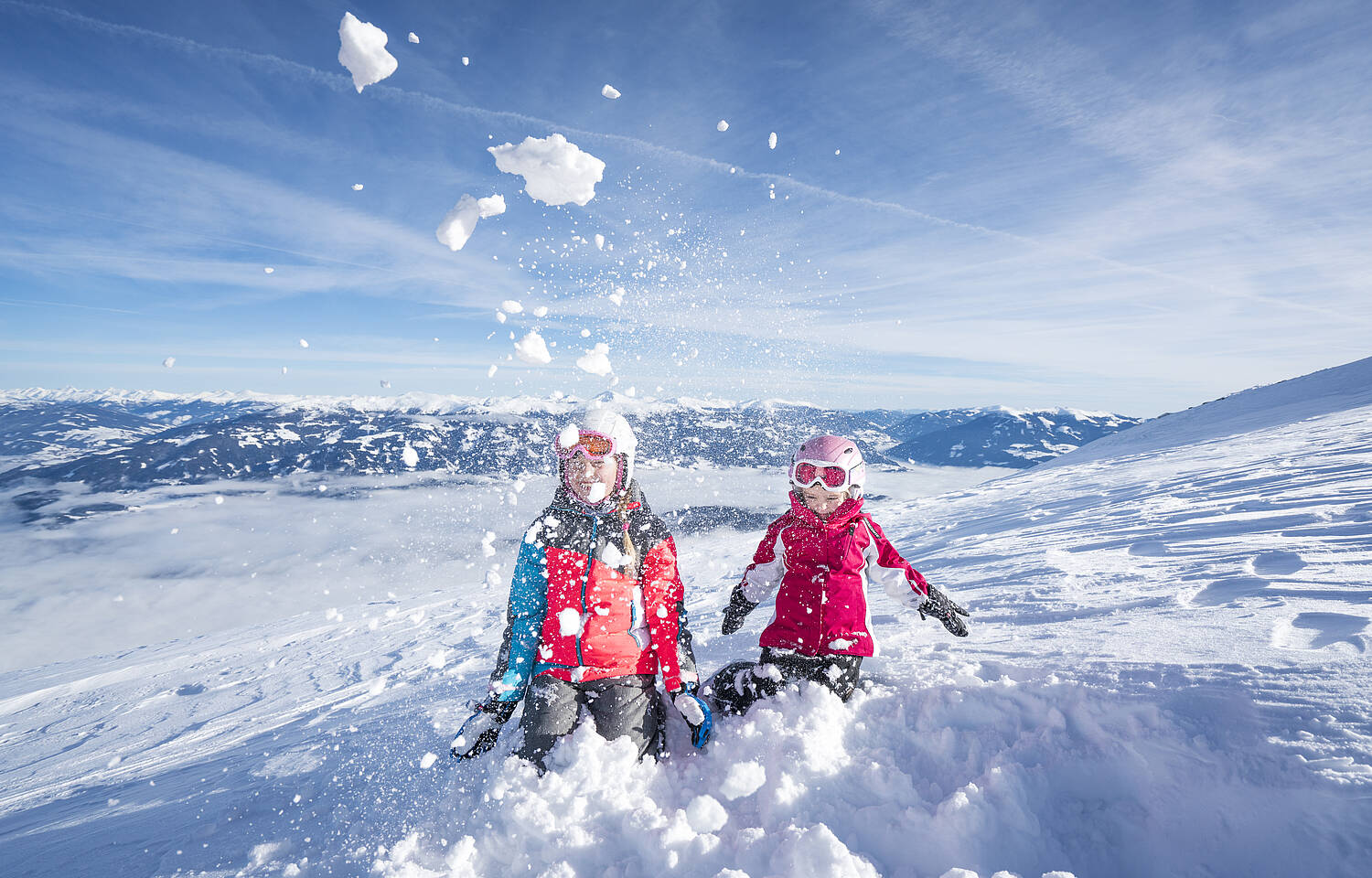 Winter in der Region Millstaettersee Familienspass