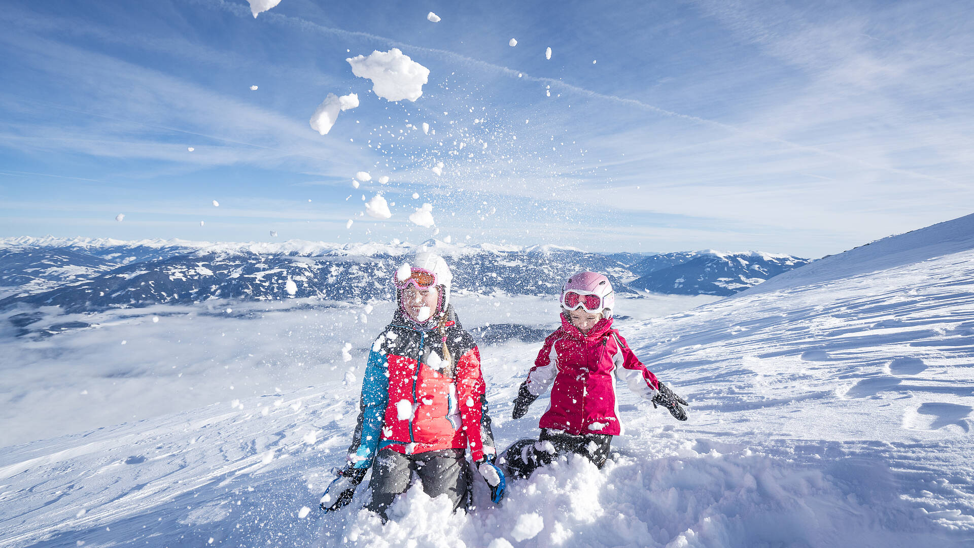 Winter in der Region Millstaettersee Familienspass