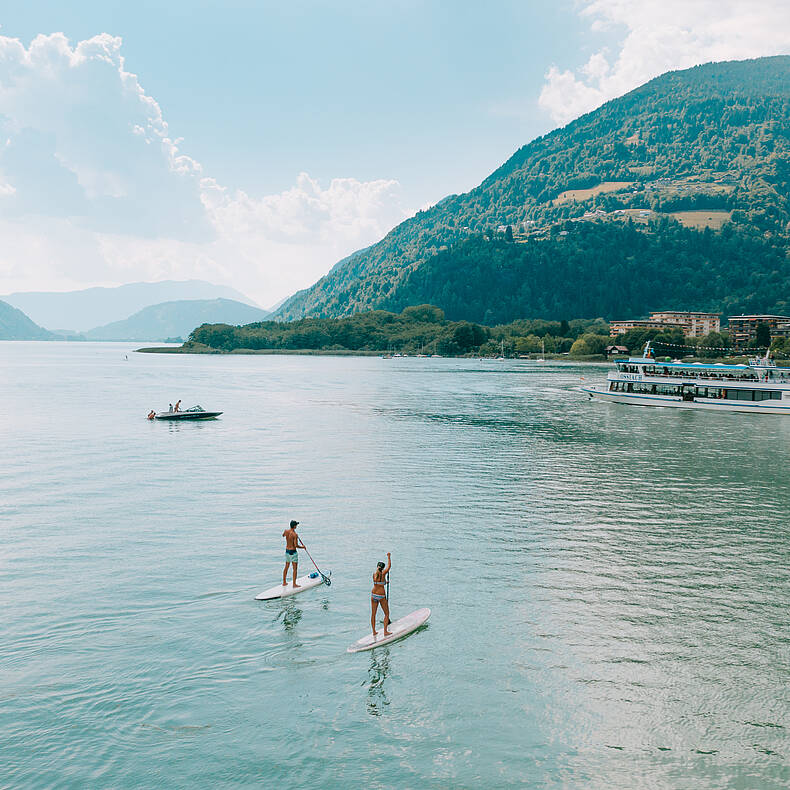 SUP am Ossiacher See