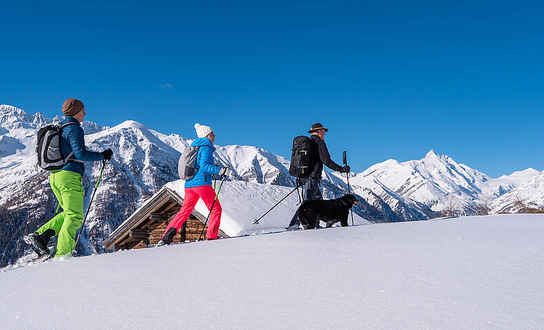 Schneeschuhwandern in Heiligenblut