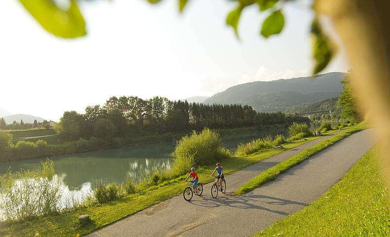 Drauradweg bei Villach