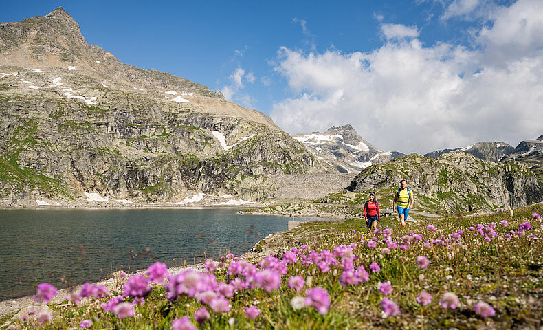 Wandern in der Nationalparkregion Hohe Tauern bei Flattach