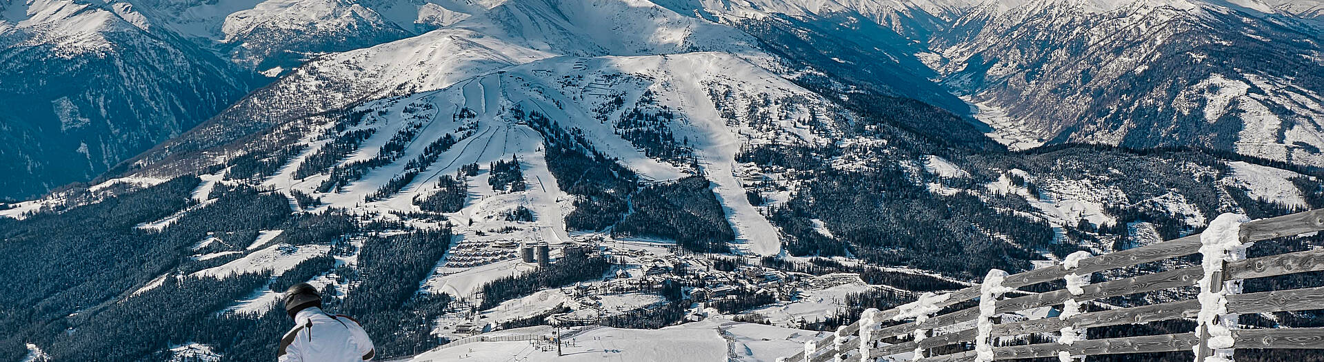 Katschberg_Skifahren mit Panorama