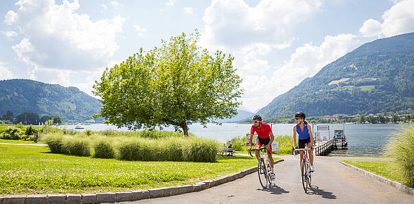 Rennrad am Ossiacher See 