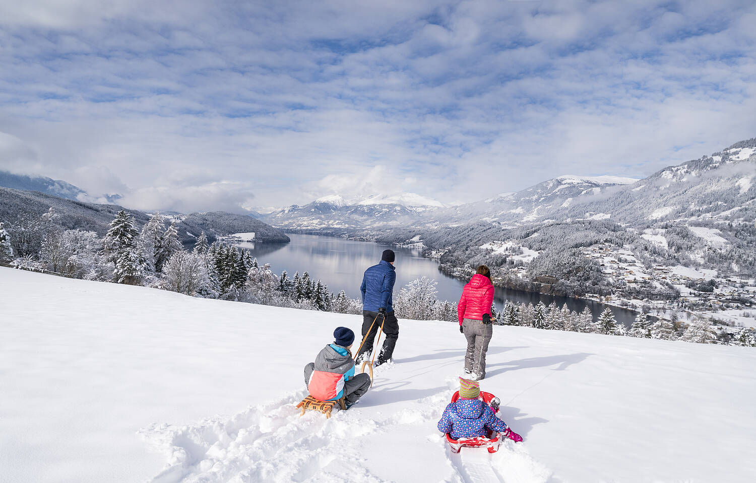 Millstaetter See Winter