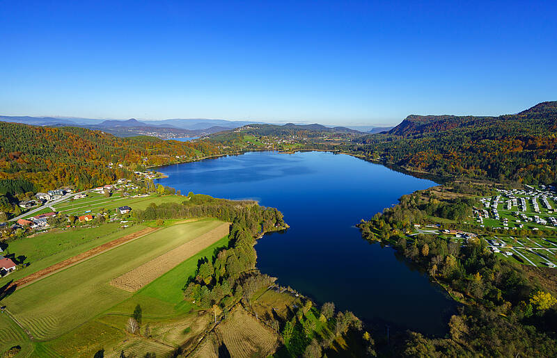 Blick auf den Keutschacher See