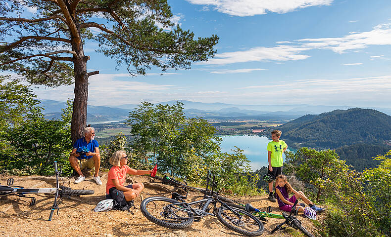 Radspass am Klopeiner See