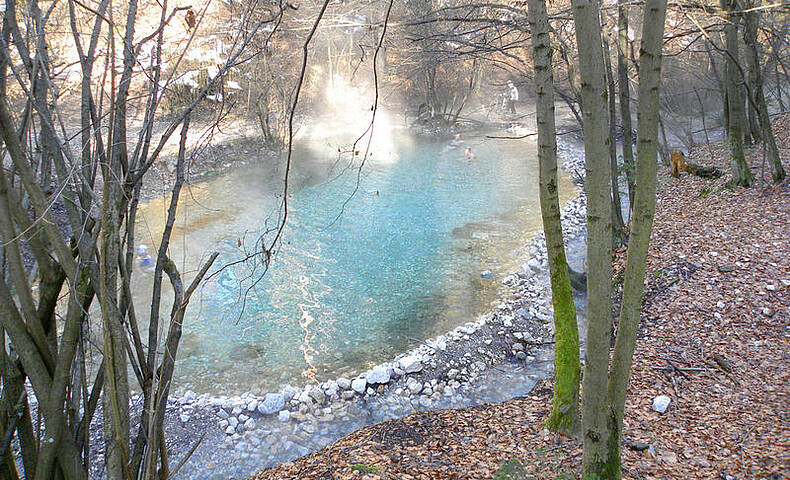 Das Maibachl in Warmbad Villach