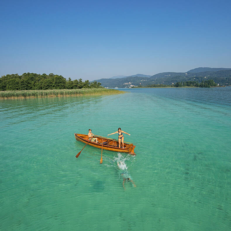 Seenschleife Etappe5 02 GertSTEINTHALER KaerntenWerbung KapuzinerInsel Woerthersee