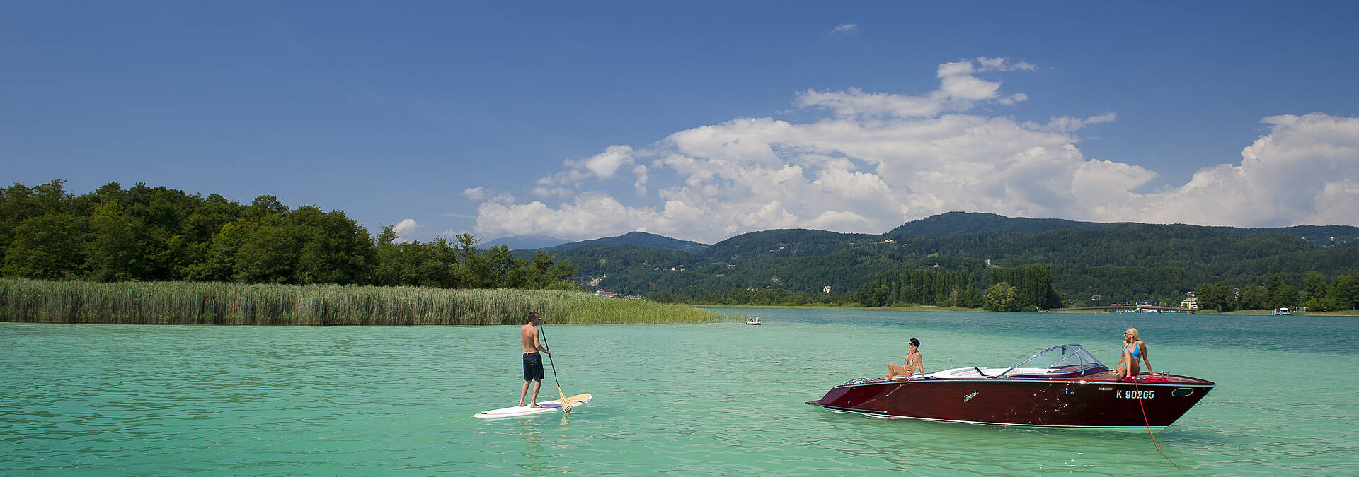 Tennis am Wörthersee und SUP bei der Kapuzinerinsel