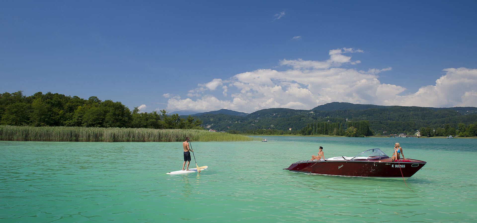 Tennis am Wörthersee und SUP bei der Kapuzinerinsel