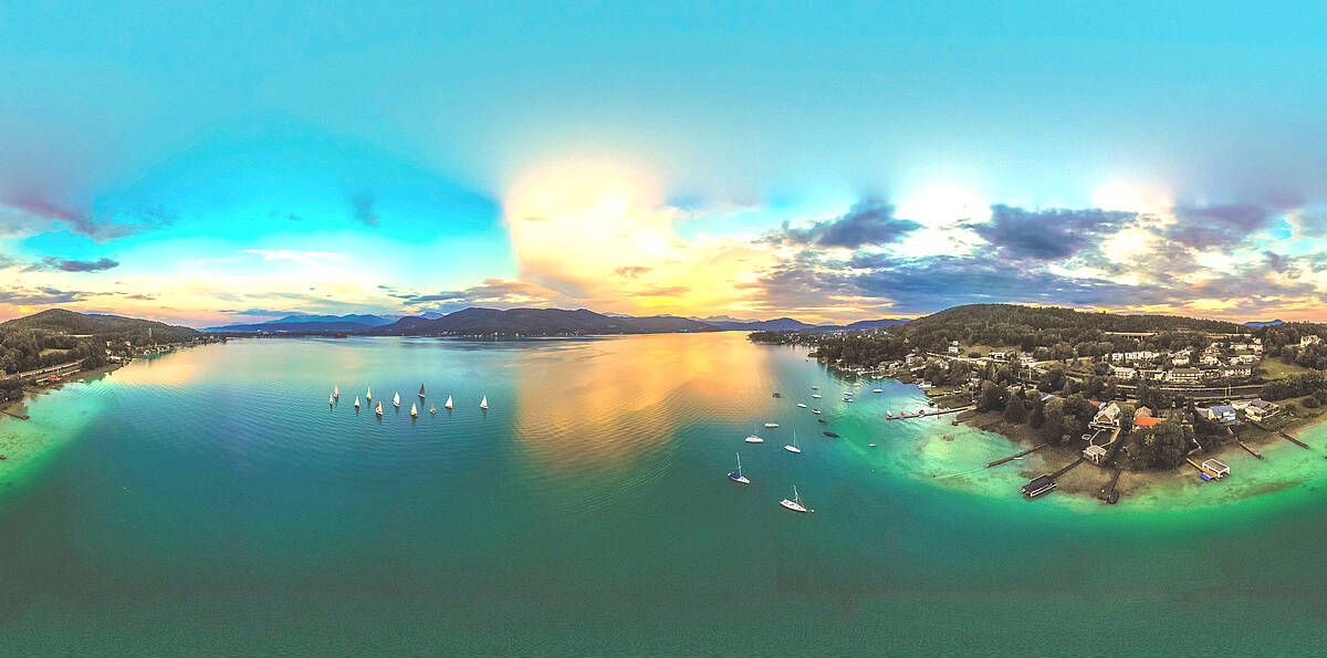 Blick auf den Wörthersee