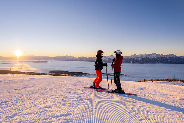 Skigenuss auf der Gerlitzen Alpe