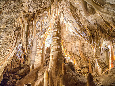 Obir Tropfsteinhöhlen Lange Grotte 