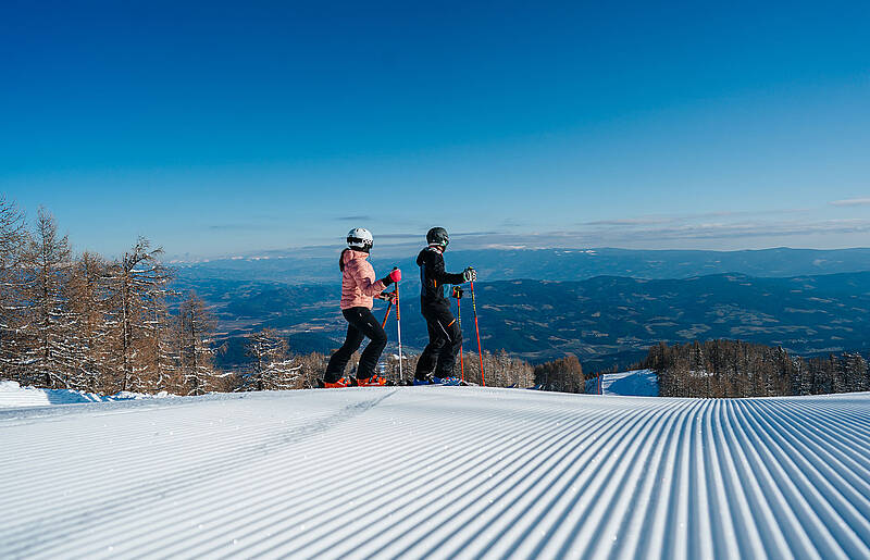 Skigenuss auf der Petzen